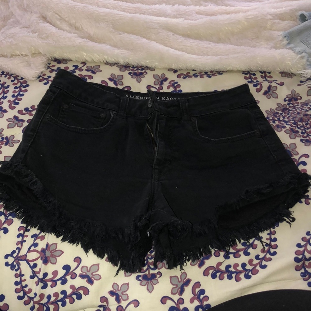 American Eagle Black Shorts